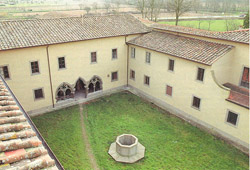 Il chiostro della chiesa di San Francesco