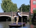 Sightseeing - punting in Norwich