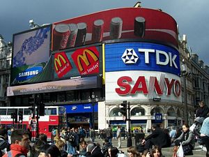 Piccadully Circus di Londra